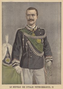 Victor Emmanuel III, o novo rei da Itália