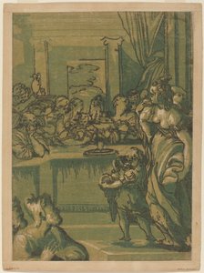 A Apresentação no Templo de after Parmigianino after Giuseppe Porta
