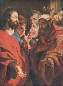 Jesus instruindo Nicodemos, Bibbys Annual, 1916-17