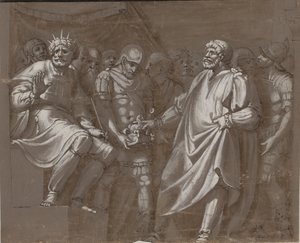 Mucius Scaevola antes de Porsenna
