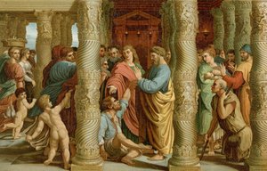 Cura dos nascidos coxos de after Raphael