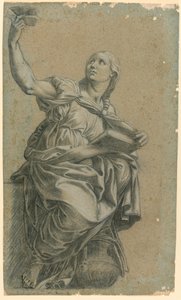 A Sibila Cumaean de Raphael