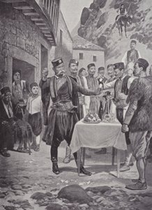 Um costume de Páscoa montenegrina