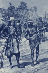 Capitão William Dampier, explorando a costa ocidental da Austrália, vê pela primeira vez um bumerangue