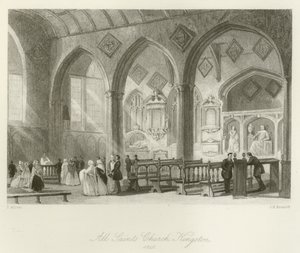 Todos os Santos da Igreja, Kingston, 1840