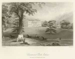 Claremont Park, Esher, pertencente a Sua Majestade a Rainha