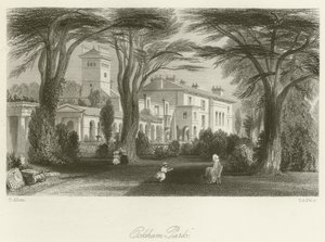 Ockham Park de after Thomas Allom