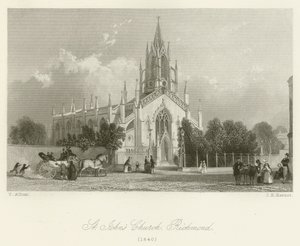 Igreja de St Johns, Richmond, 1840