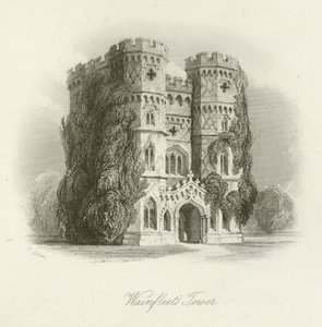 Torre de Wainfleets de after Thomas Allom