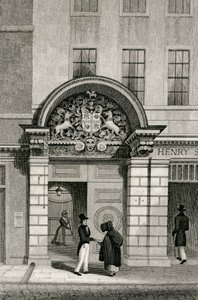 Barber Surgeons Hall, Rua Monkwell, 1830