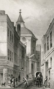 Faculdade dos médicos, Warwick Lane, 1830