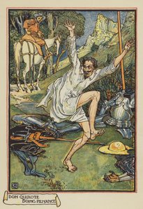 Dom Quixote fazendo Penitência