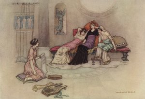 Geoffrey Chaucer, Troilus e Criseyde de after Warwick Goble