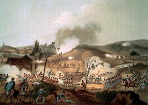 Batalha da Corunha, 17 de janeiro de 1809 (aquatinta colorida)
