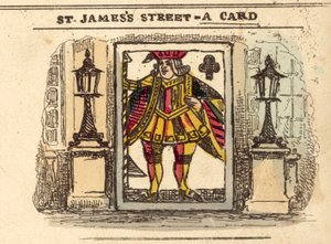 St Jamess Street, um cartão