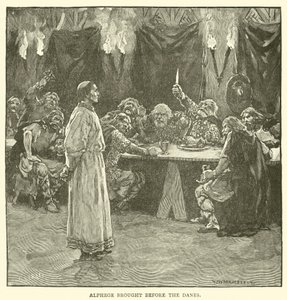 Alphege trouxe perante os dinamarqueses