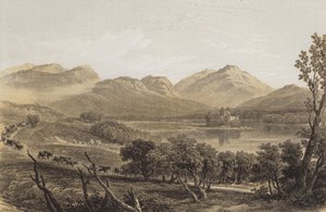 Castelo de Kilchurn (chromolitho)