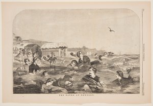 O banho em Newport de Winslow Homer