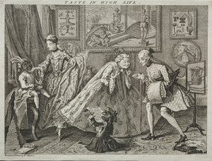 Sabor na alta vida de after a design by William Hogarth