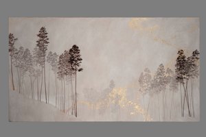 Coro (óleo e folha de ouro sobre tela)