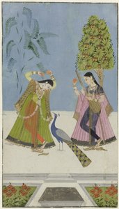 Duas mulheres e um pavão, Gujara Ragini de anonymous (attributed to)