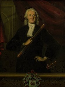 Retrato de Mattheus de Haan, governador-geral das Índias Orientais Holandesas