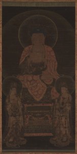 Tríade de Amitabha de anonymous 