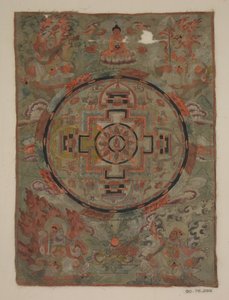 Buda rodeado de Bodhisattvas de anonymous 
