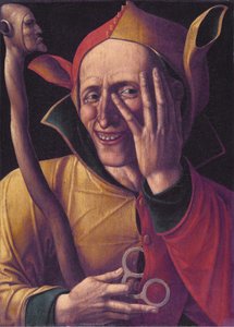 Holandês:  Lachende nar Laughing Jester de anonymous 