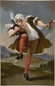 Francês: A la bonne bouteille. Letreiro de um comerciante de vinhos, Paris