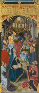 Painéis do altar-mor da Cartuxa de Saint-Honoré, Thuison-les-Abbeville: Pentecostes de anonymous 