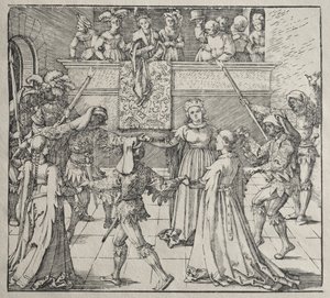 A Máscara de attributed to Albrecht Dürer