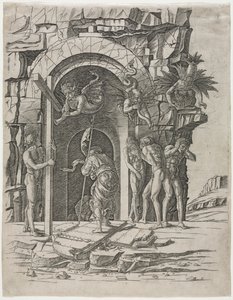 Descida ao Limbo de attributed to Andrea Mantegna