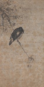 Salgueiro e Magpie de attributed to Fachang Muqi