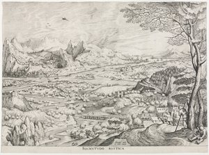 As Grandes Paisagens: Rural Solicitus de attributed to Jan van Doetechum