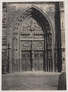 Entrada, Catedral de São Lourenço, Nuremberg de attributed to Schrag