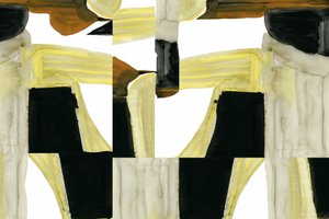Blocos de cor abstratos de cartissi