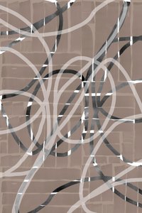 Linhas fluidas abstratas de cartissi