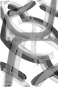 Traços fluidos abstratos de cartissi