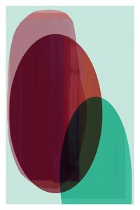 Formas abstratas e fluidas de cartissi