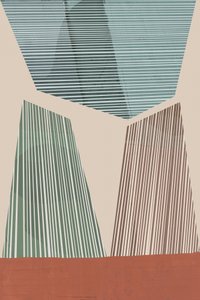 Formas geométricas abstratas de cartissi