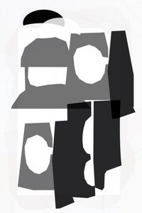 Formas geométricas abstratas de cartissi