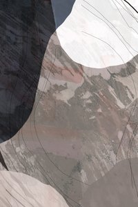 Camadas abstratas de montanhas de cartissi