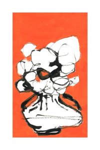 Buquê de laranjas abstrato de cartissi