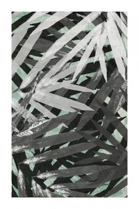 Folhas de palmeira abstratas de cartissi