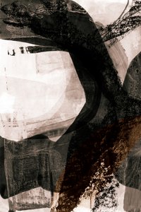 Traços abstratos em sépia