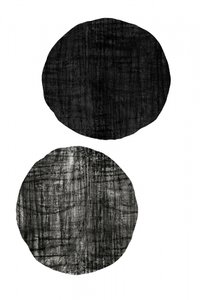 Círculos abstratos com textura de cartissi