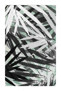Folhagem tropical abstrata de cartissi