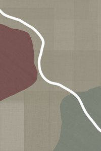 Formas abstratas de linhas onduladas de cartissi