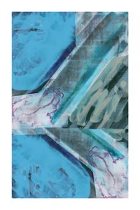 Abstrato Dinâmico Azul de cartissi